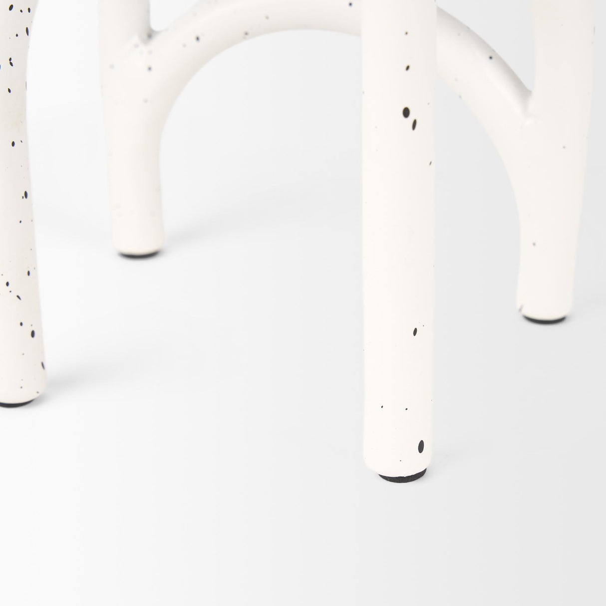 Mercana Springe White & Gray Speckled Arch Decorative Object (Set of 2)