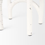 Mercana Springe White & Gray Speckled Arch Decorative Object (Set of 2)