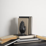 Mercana Praying Hands Bronze Cast Iron Book Ends