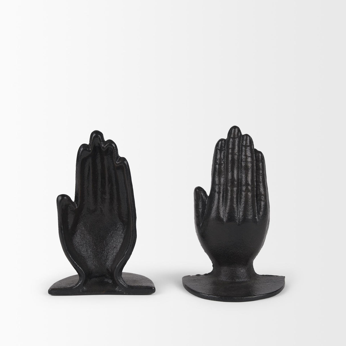 Mercana Praying Hands Bronze Cast Iron Book Ends