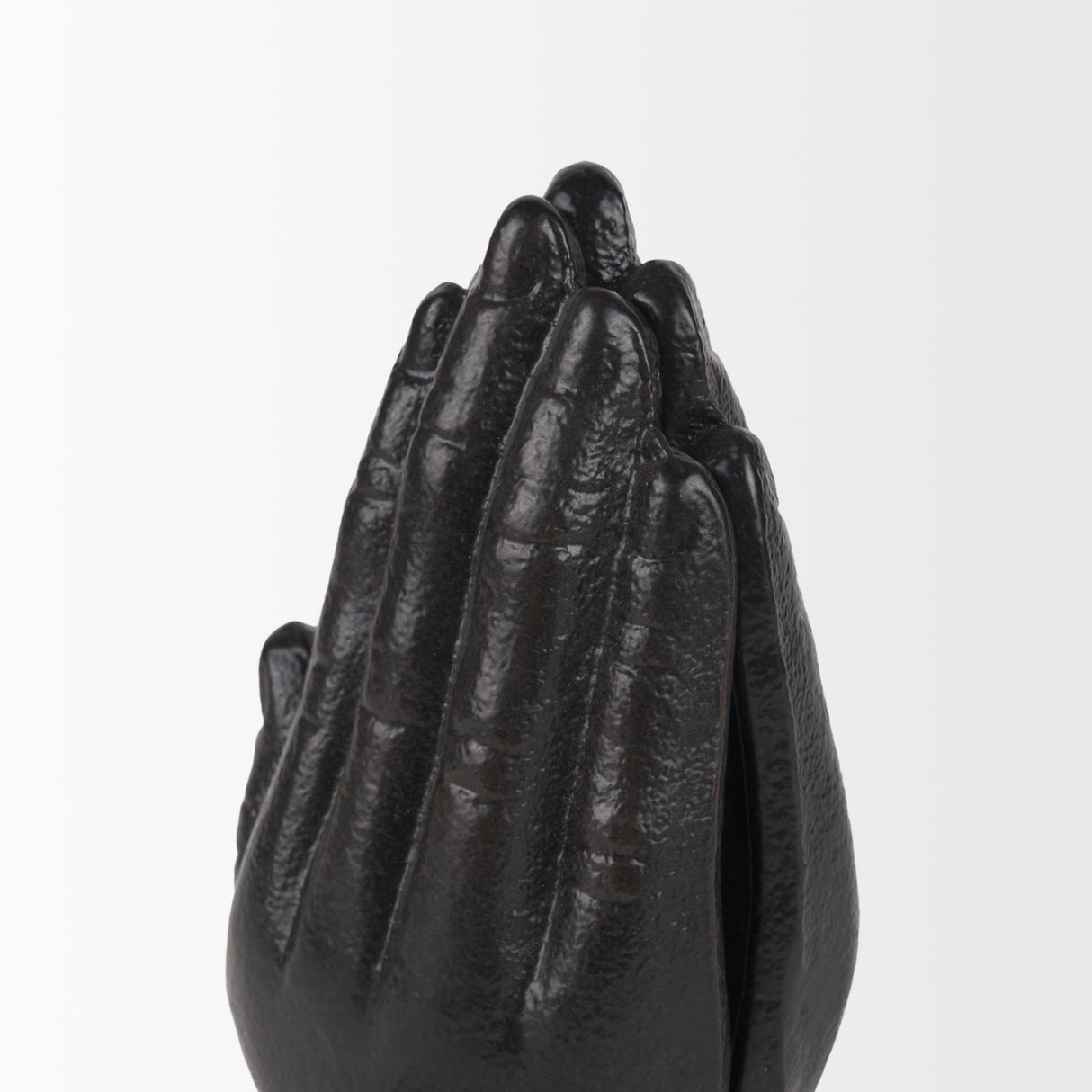 Mercana Praying Hands Bronze Cast Iron Book Ends