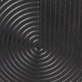 Mercana Medina Antiqued Black Metal Planters (Set of 2)