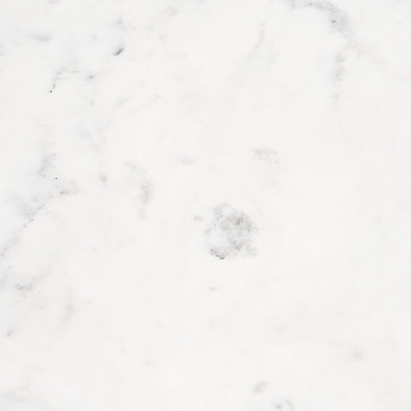 Mercana Rumer Dark Brown Wood w/ White Marble Coffee Table