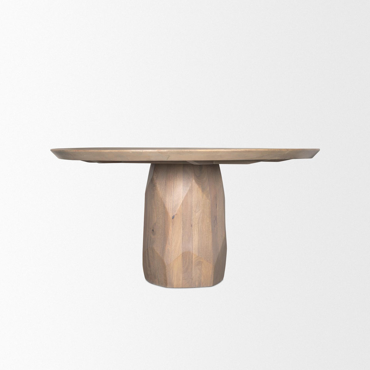 Mercana Fitzgerald 60" Light Brown Wood Dining Table