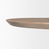Mercana Fitzgerald 60" Light Brown Wood Dining Table