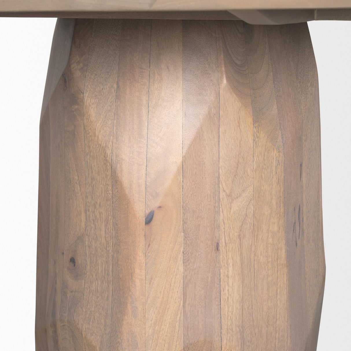 Mercana Fitzgerald 60" Light Brown Wood Dining Table
