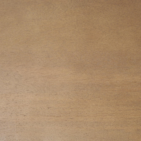 Mercana Bela Small Arched Console Table Medium Brown Wood