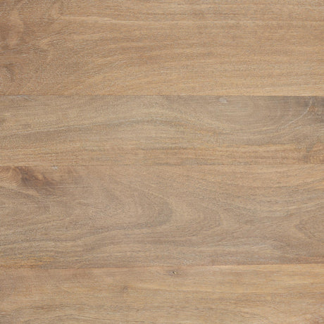 Mercana Etienne Light Brown Wood w/ Iron Metal Counter Stool