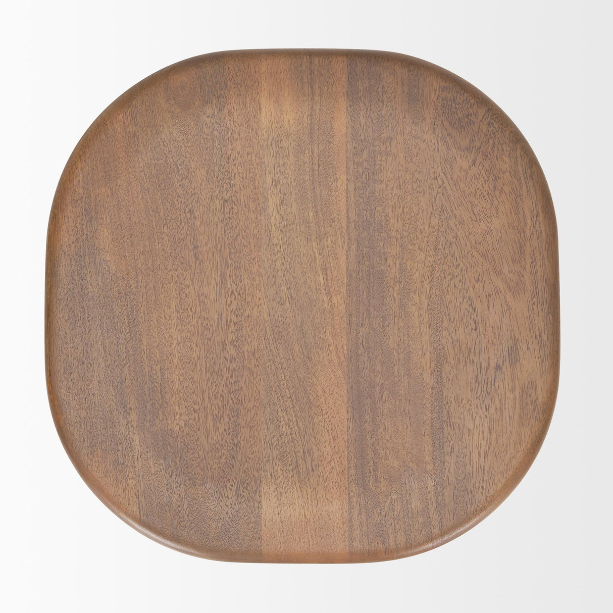 Mercana Ernest Medium Brown Wood Bar Stool