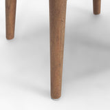 Mercana Ernest Medium Brown Wood Bar Stool