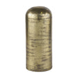 Mercana Quonset Extra Tall Brass Finished Aluminum Metal Pillar Object