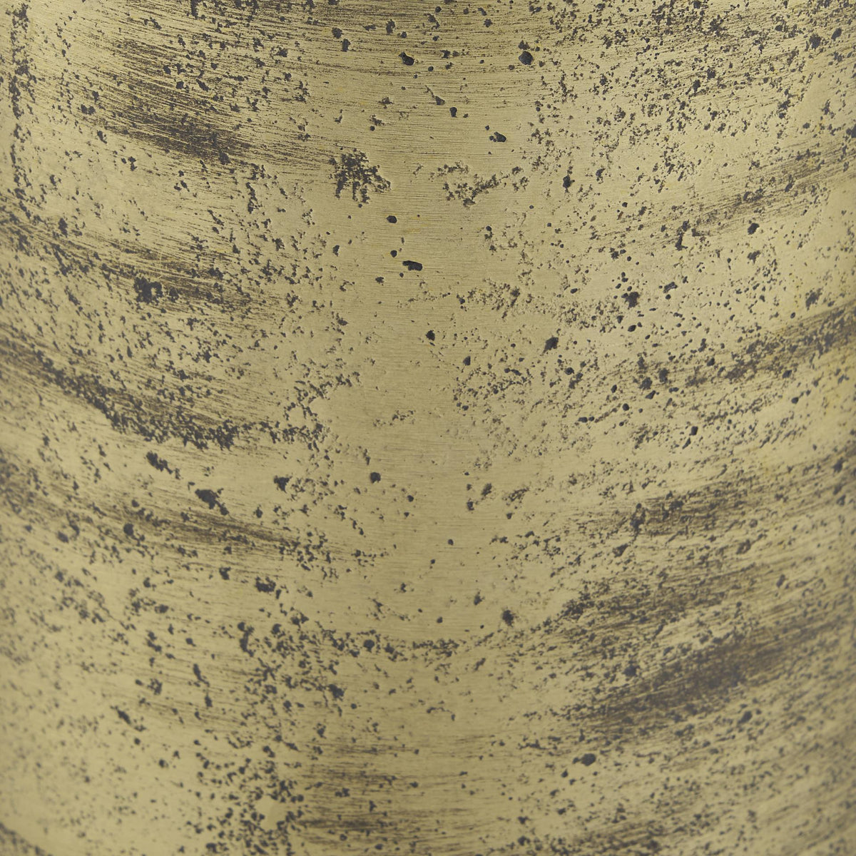 Mercana Quonset Extra Tall Brass Finished Aluminum Metal Pillar Object