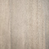 Mercana Clapp Round Light Brown W/ White Wash Wood and Silver Metal Nesting Coffee Tables (Set of 2)