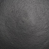 Mercana Sobi Textured Matte Black Round Metal Accent Table
