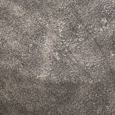 Mercana Randy Silver Nickel Cast Aluminum Metal Coffee Table