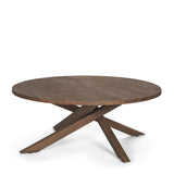 Mercana Solana Medium Brown Wood Coffee Table