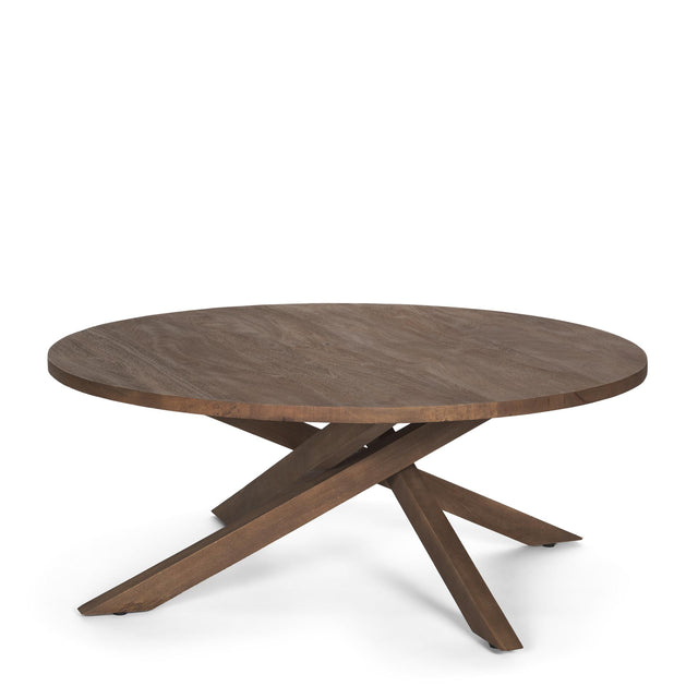 Mercana Solana Medium Brown Wood Coffee Table