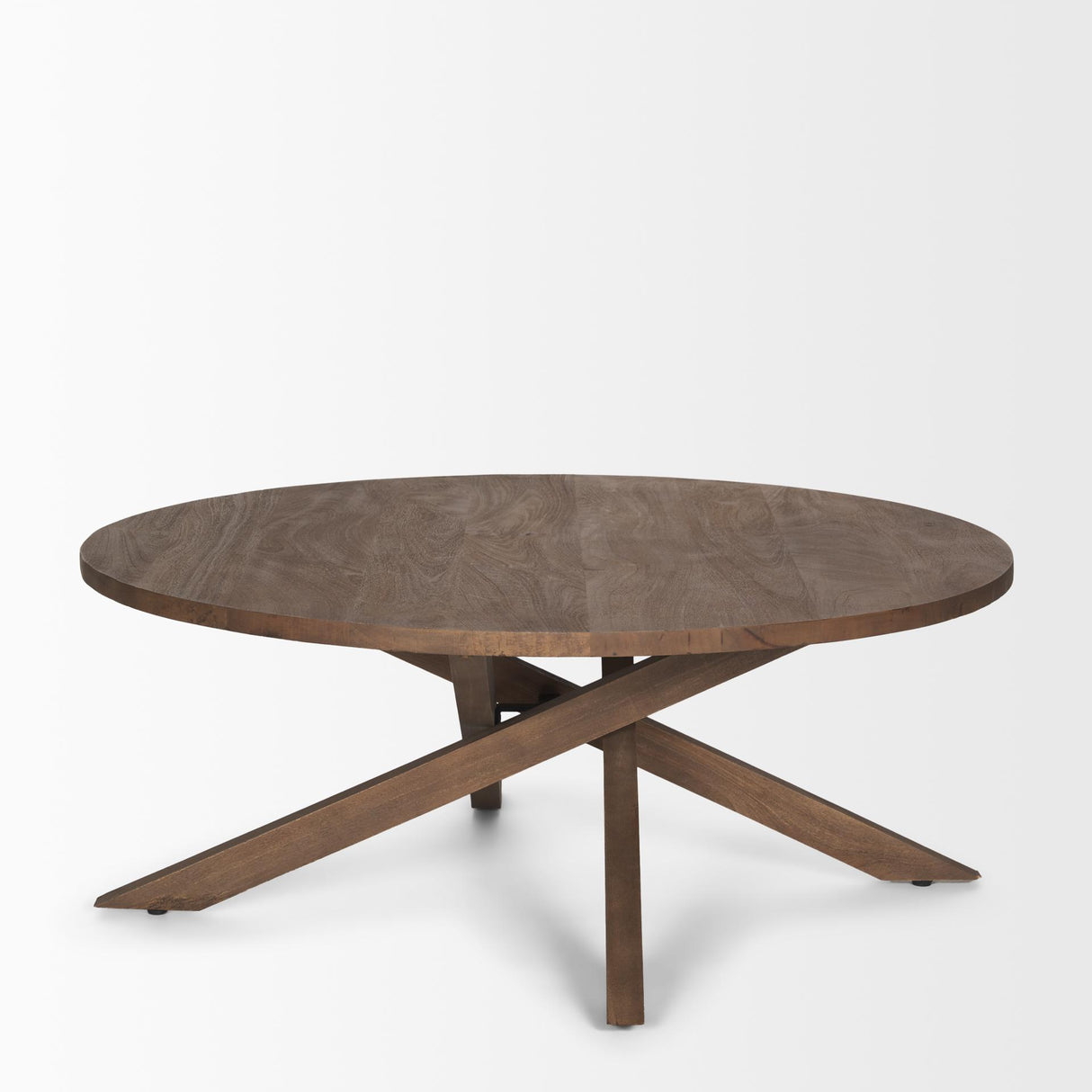 Mercana Solana Medium Brown Wood Coffee Table