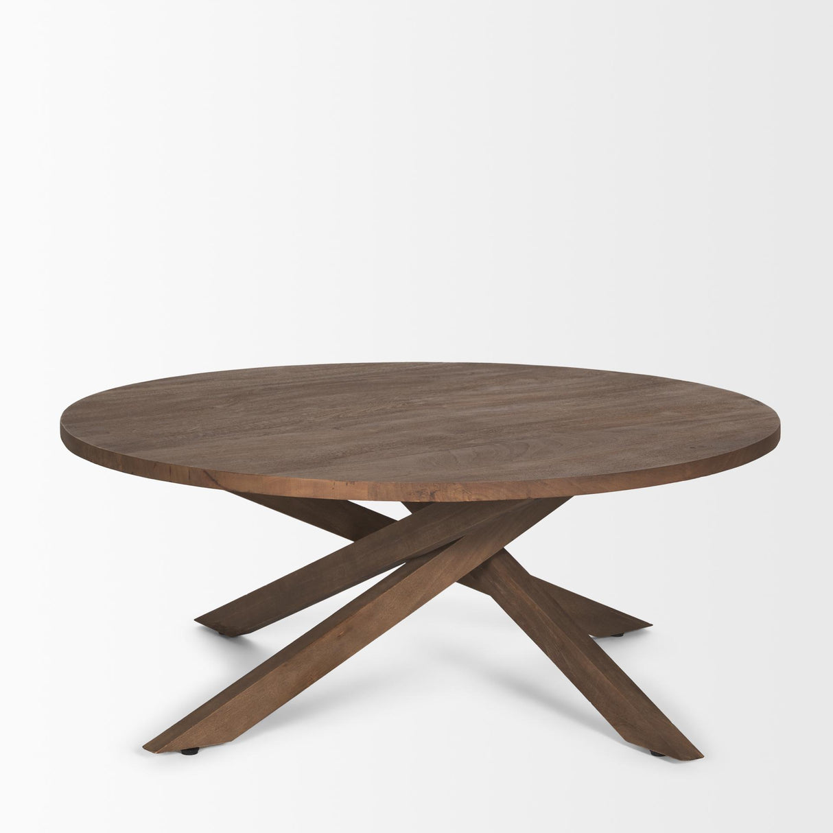 Mercana Solana Medium Brown Wood Coffee Table