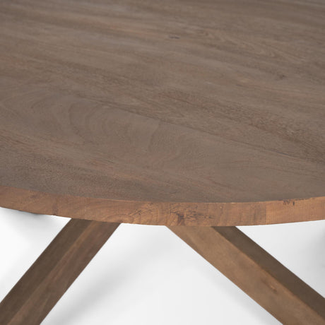 Mercana Solana Medium Brown Wood Coffee Table
