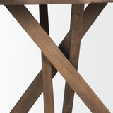 Mercana Solana Medium Brown Wood Foyer Table