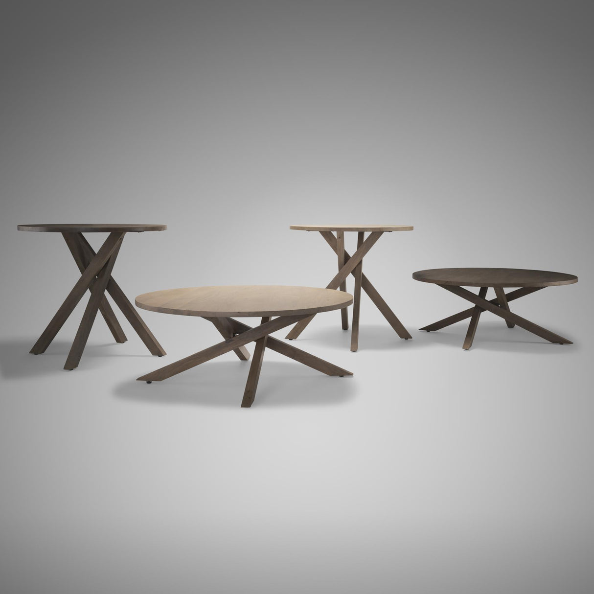 Mercana Solana Light Brown Wood Foyer Table