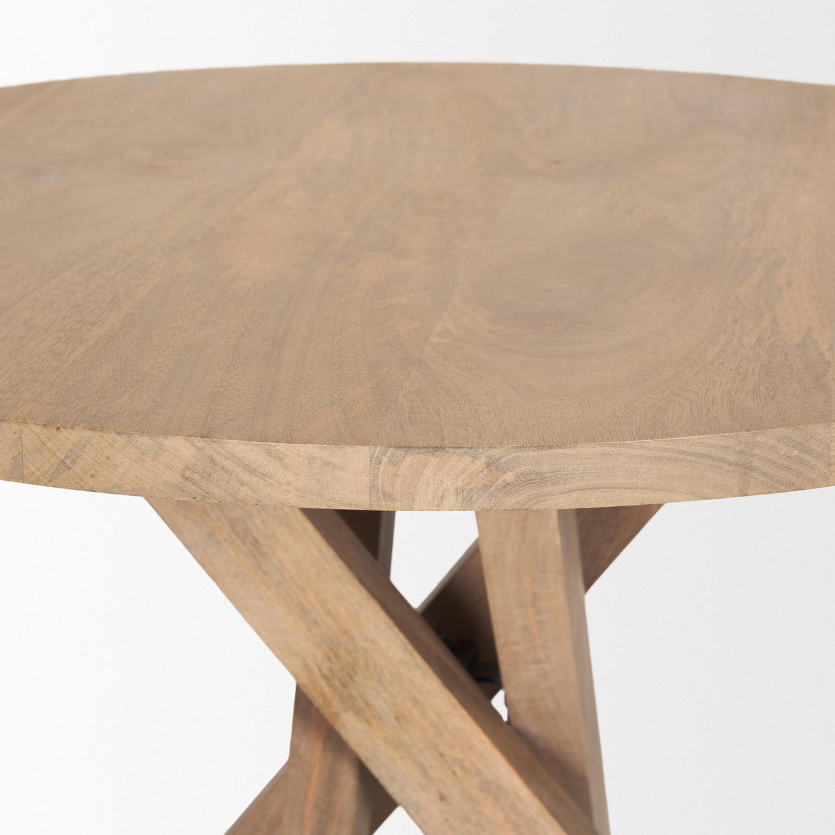 Mercana Solana Light Brown Wood Foyer Table