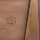 Mercana Eula Medium Brown Wood 4-Door Sideboard