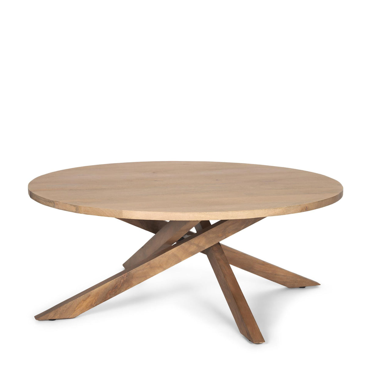 Mercana Solana Light Brown Wood Coffee Table