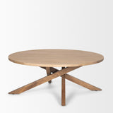 Mercana Solana Light Brown Wood Coffee Table