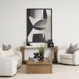 Mercana Eula Medium Brown Wood Console Table