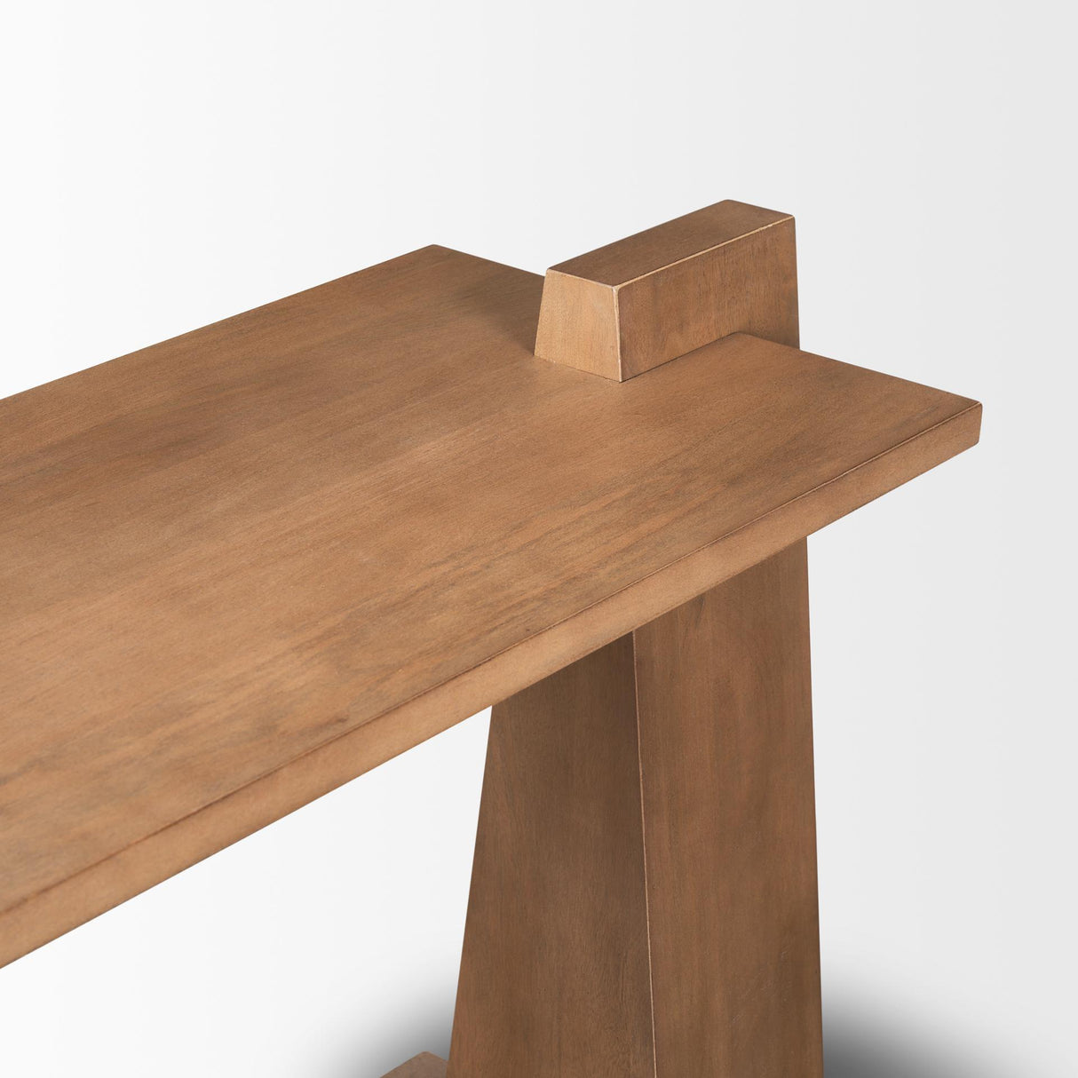 Mercana Eula Medium Brown Wood Console Table