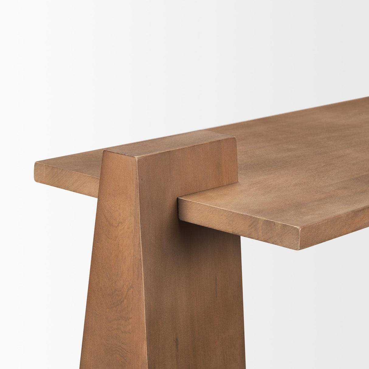 Mercana Eula Medium Brown Wood Console Table