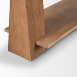 Mercana Eula Medium Brown Wood Console Table