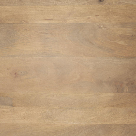 Mercana June Light Brown Wood w/ Fluting Square Coffee Table