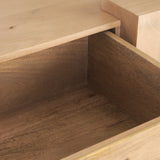 Mercana Beth Light Brown Wood Media Console