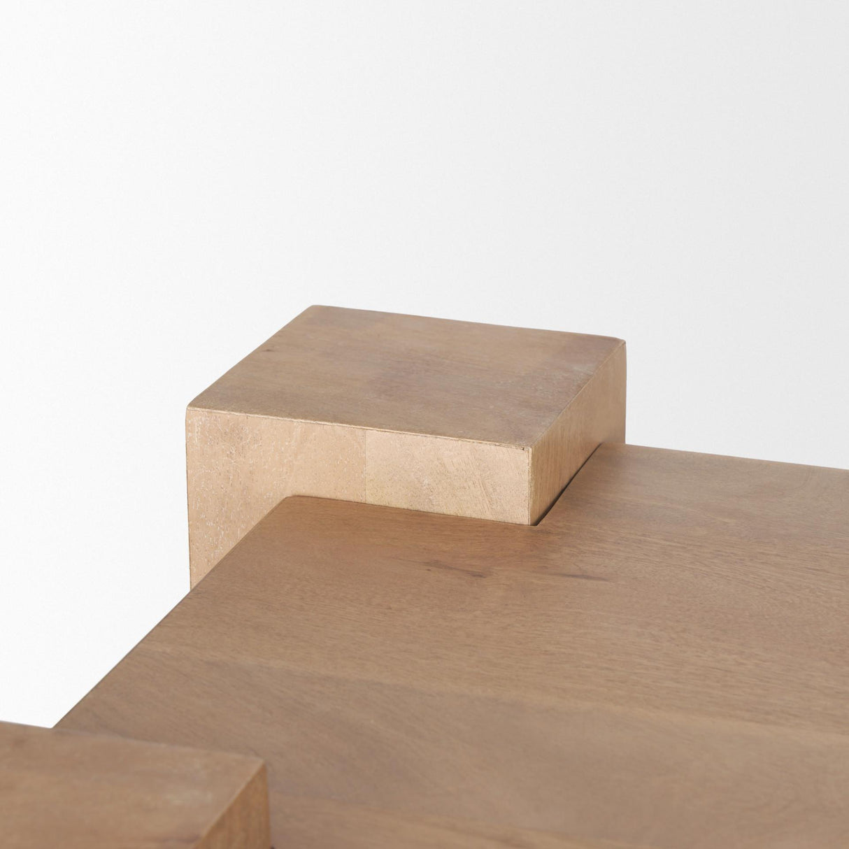 Mercana Beth Light Brown Wood w/ 3 Doors Sideboard