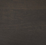 Mercana Romi Dark Brown Wood w/ Bottom Shelf Oval Coffee Table