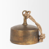 Mercana Quincy Large Gold Metal Decorative Bell Object