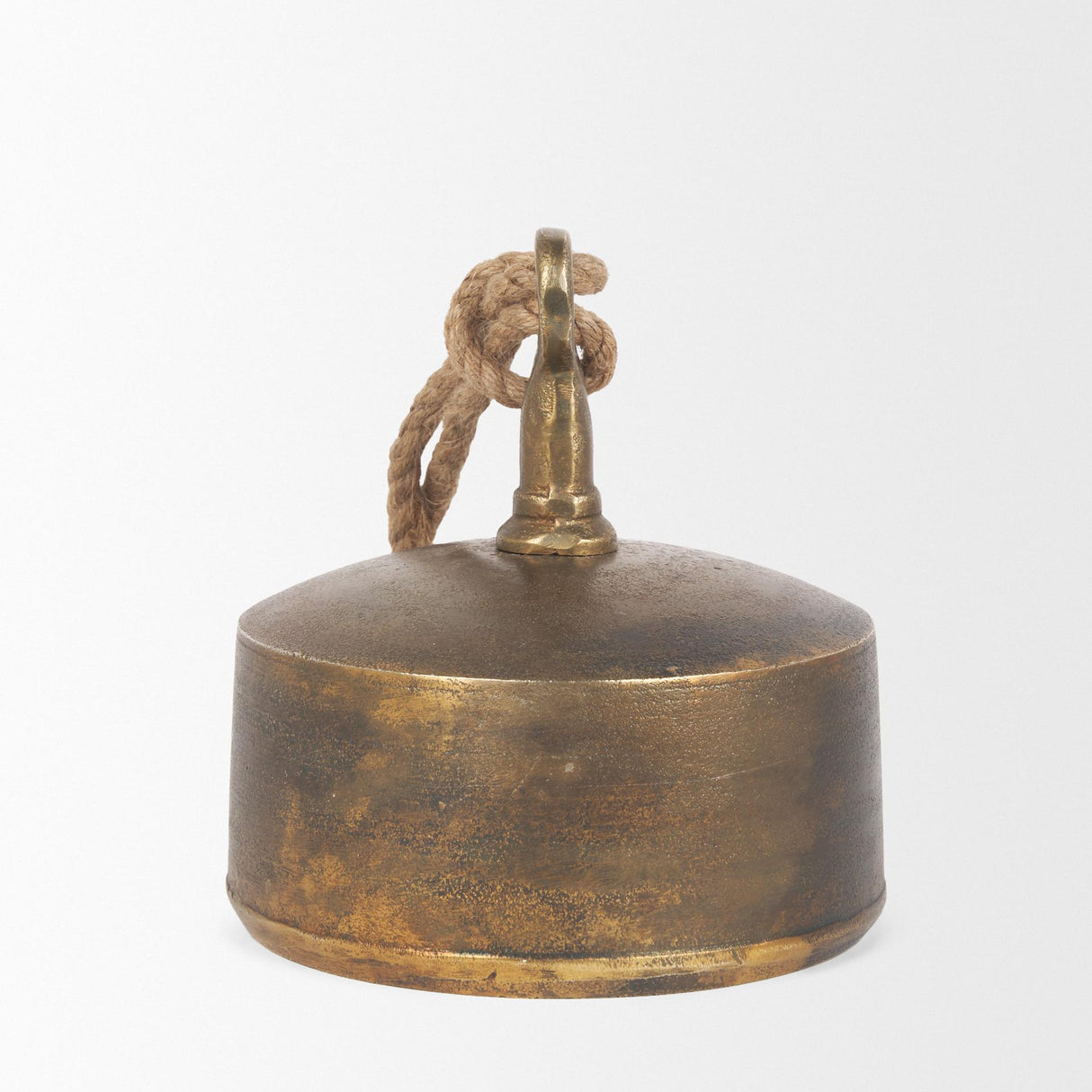 Mercana Quincy Large Gold Metal Decorative Bell Object