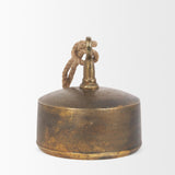 Mercana Quincy Large Gold Metal Decorative Bell Object