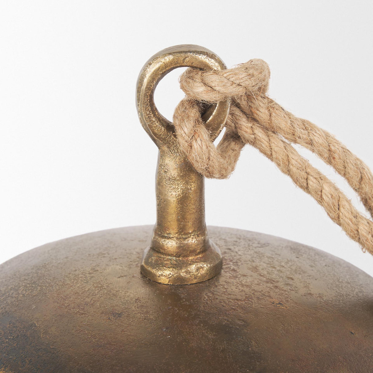Mercana Quincy Large Gold Metal Decorative Bell Object