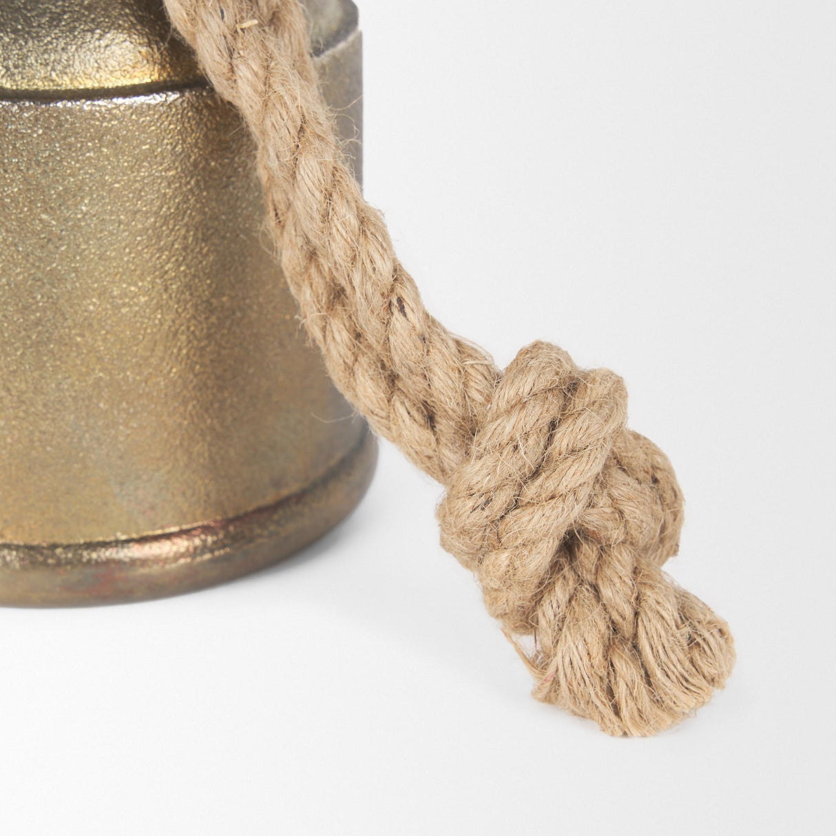Mercana Quincy Medium Gold Metal Decorative Bell Object