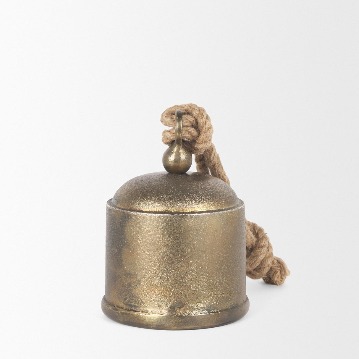 Mercana Quincy Medium Gold Metal Decorative Bell Object