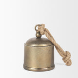 Mercana Quincy Medium Gold Metal Decorative Bell Object