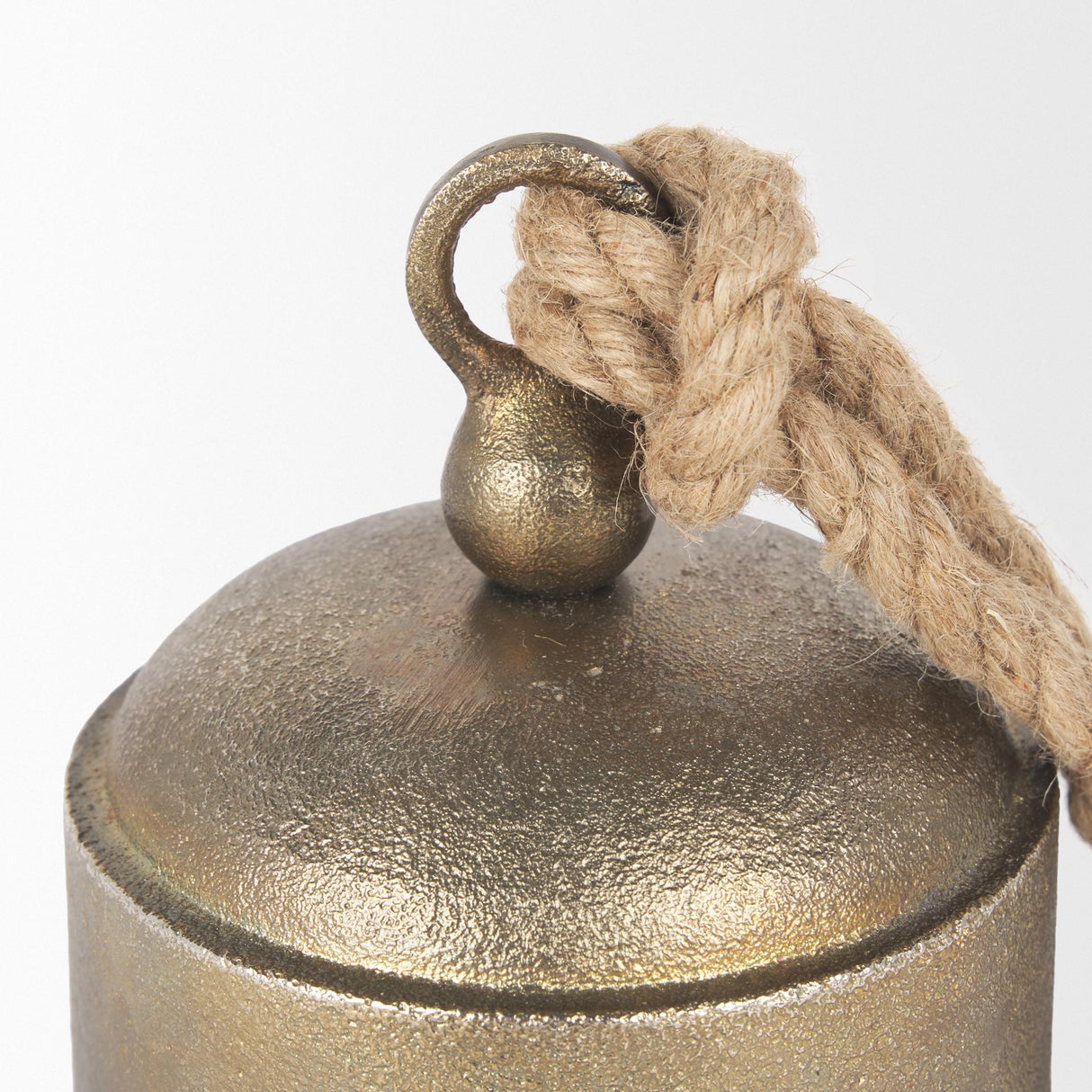 Mercana Quincy Medium Gold Metal Decorative Bell Object