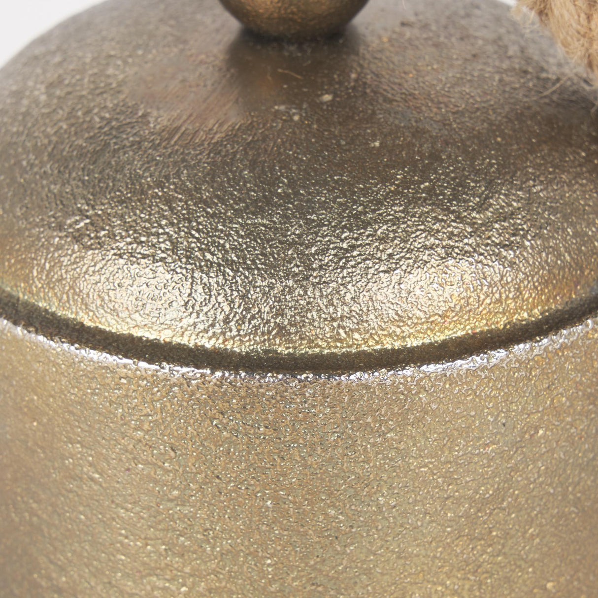 Mercana Quincy Medium Gold Metal Decorative Bell Object