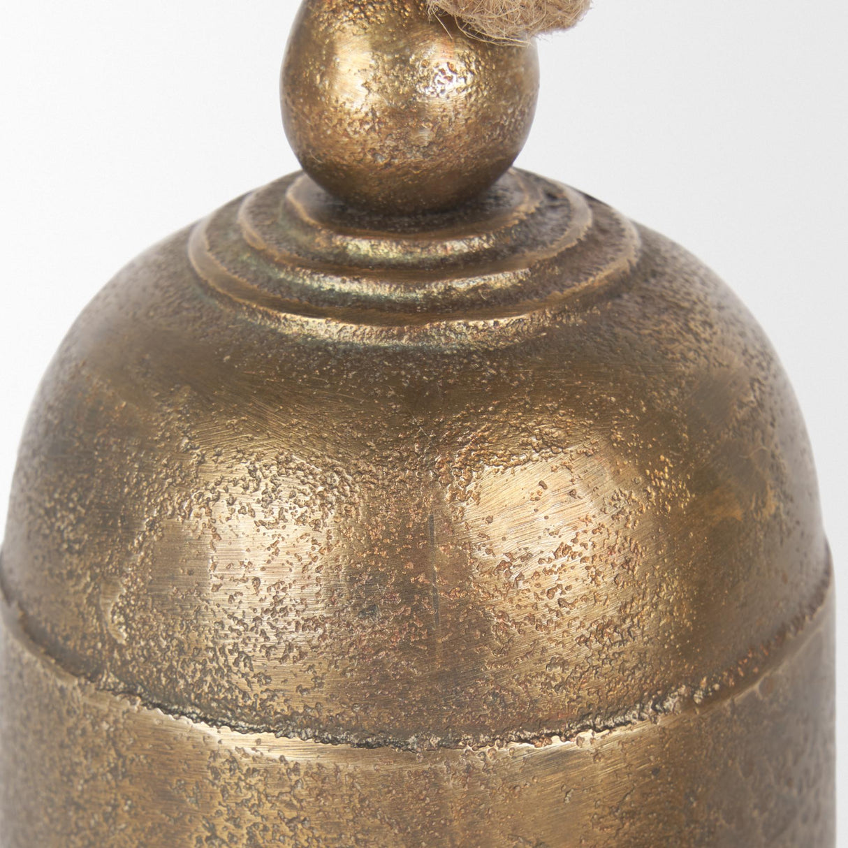 Mercana Quincy Small Gold Metal Decorative Bell Object