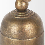 Mercana Quincy Small Gold Metal Decorative Bell Object