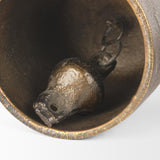 Mercana Quincy Small Gold Metal Decorative Bell Object